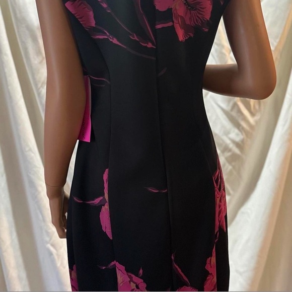 Betsey Johnson floral black dress - Picture 2 of 4